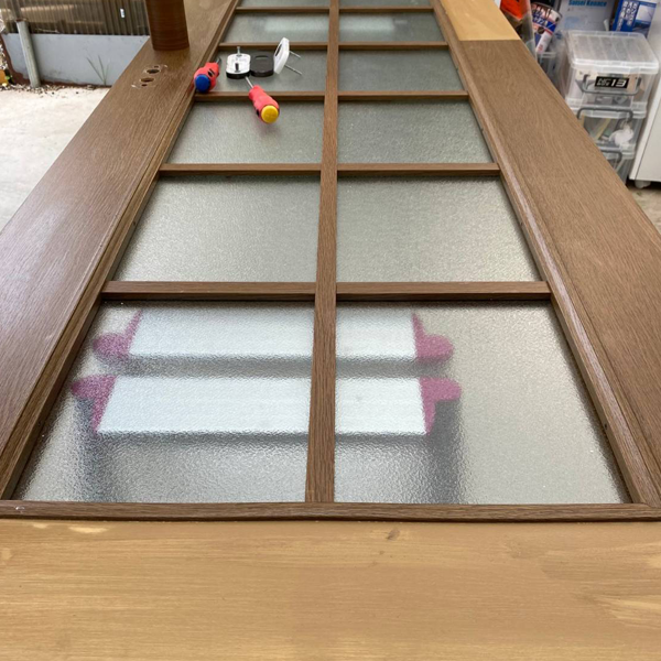建具木部リペアビフォー 建具木部リペアビフォー